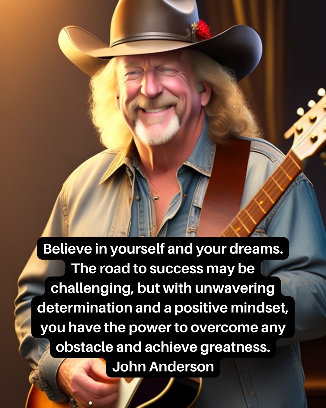 Motivational quote from John Anderson